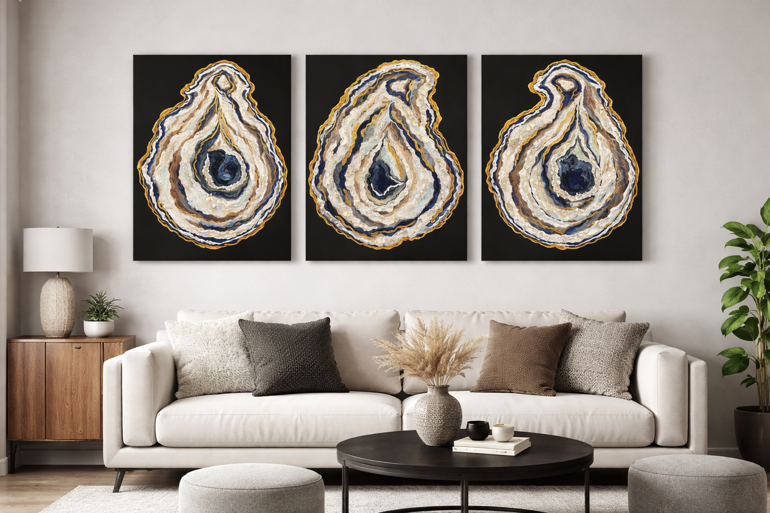 Oyster Triptych