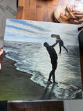 Custom Beach Sillhouette